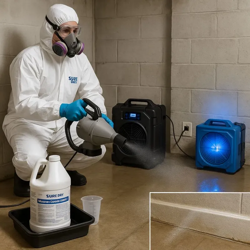 Sanitization and Odor Removal process in Keansburg, NJ